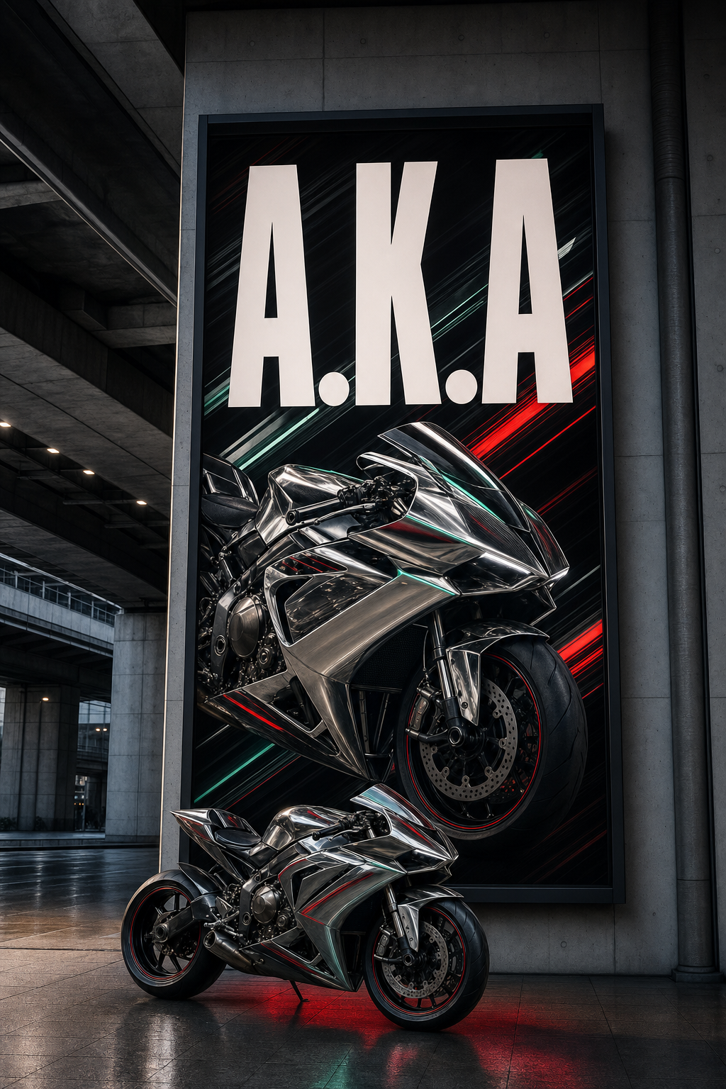 A.K.A. performance motorcycle export campaign